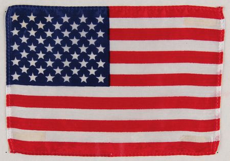 Lot #4276 Apollo 16 Flown Flag with Crew-Signed Certificate - Image 3