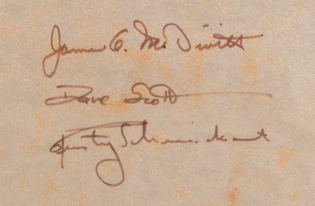 Lot #4080 Apollo 9 Flown Flag and Patch with Crew-Signed Certificate - Image 3