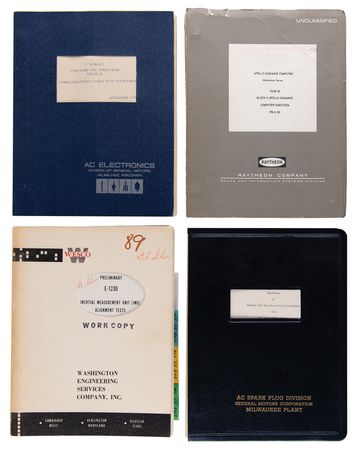 Lot #4321 Apollo Guidance Computer and Navigation Manufacture and Familiarization Manuals (4) - Image 2
