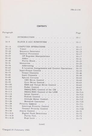 Lot #4321 Apollo Guidance Computer and Navigation Manufacture and Familiarization Manuals (4) - Image 3