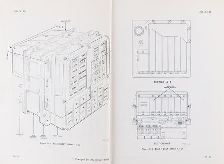Lot #4321 Apollo Guidance Computer and Navigation Manufacture and Familiarization Manuals (4) - Image 5