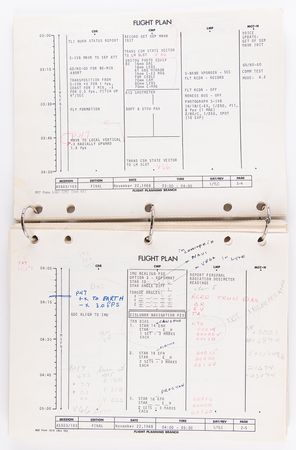 Lot #4322 Apollo 8, 9, 11, and 13 Final Flight Plans (4) - Image 2