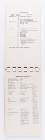 Lot #4054 Apollo 1 AGC Training Checklists (2) - Image 2