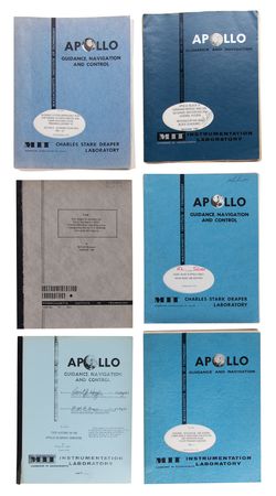 Lot #4331 Apollo Guidance and Navigation MIT Instrumentation Laboratory Manuals and Documents (12) - Image 3