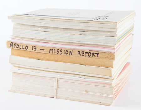 Lot #4324 NASA Apollo Manuals, Reports, and Plans (18) with Mission Techniques, Apollo 11 Mission Requirements, and Apollo 17 Lunar Surface Procedures - Image 2