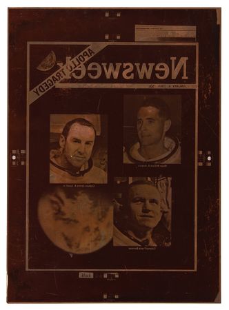 Lot #4066 Apollo 8 'Tragedy' Alternate Newsweek