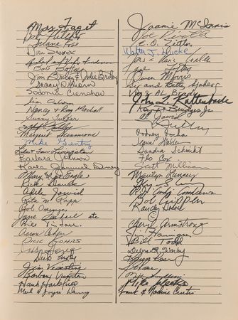 Lot #4370 Deke Slayton's Multi-Signed NASA Retirement Booklet - Image 8