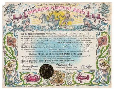 Lot #4232 Apollo 13 Crew-Signed Shellback