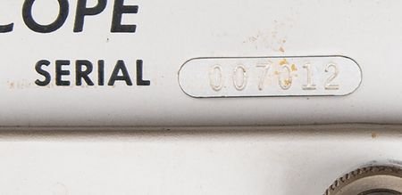 Lot #4320 MIT Instrumentation Lab Oscilloscope - From the Collection of Don Eyles - Image 5