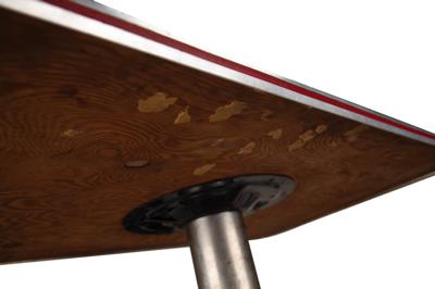 Lot #209 Kennedy Assassination: Texas School Book Depository Cafeteria Table: Lunch room table from the Texas School Book Depository - Image 4