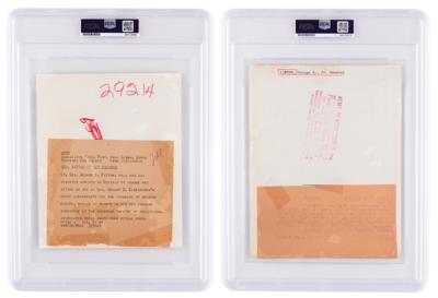 Lot #497 George S. Patton (2) Original 'Type I' Photographs - Image 2