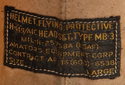 Lot #513 Space Shuttle: George 'Pinky' Nelson's NASA Flight Suit and USAF MB-3 Helmet - Image 3