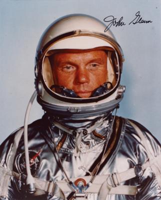 Lot #537 John Glenn Signed Photograph