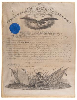 Lot #16 Abraham Lincoln Military Appointment Signed as President (1861) - Image 2