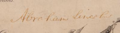 Lot #16 Abraham Lincoln Military Appointment Signed as President (1861) - Image 3