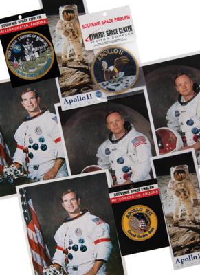 Lot #517 Apollo Ephemera with Souvenir Patches and