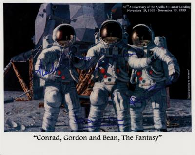 Lot #519 Apollo 12 Signed Photograph