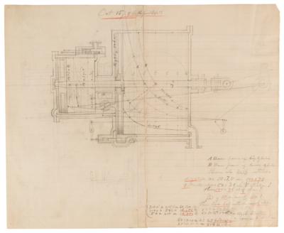 Lot #478 USS Monitor Archive: Letters to Ironclad Inventor John Ericsson, including Thomas Edison, George McLellan, Shipbuilders, and Admirals - Image 13