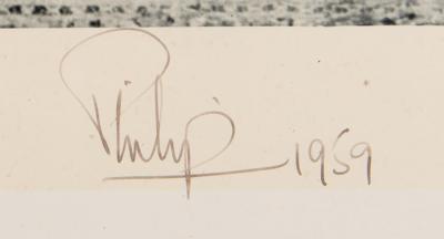 Lot #242 Queen Elizabeth II and Prince Philip (2) Oversized Signed Photogravures - Image 3