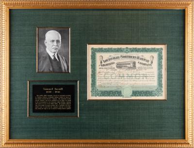 Lot #356 Samuel Insull Document Signed - Image 1