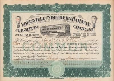 Lot #356 Samuel Insull Document Signed - Image 2