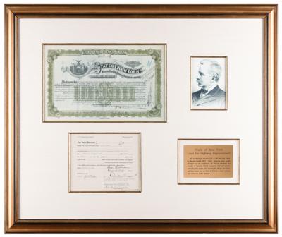 Lot #319 Marshall Field III Document Signed - Image 1
