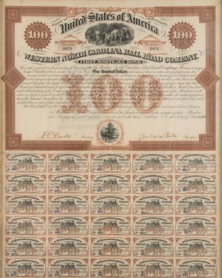 Lot #299 Henry Clews Document Signed - Image 2