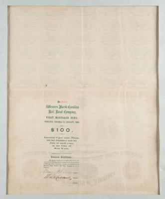 Lot #299 Henry Clews Document Signed - Image 3