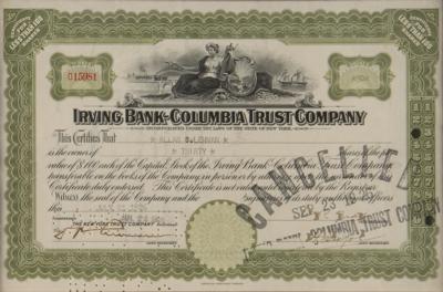 Lot #369 Allan S. Lehman Document Signed - Image 2