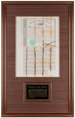 Lot #385 Michigan Central Railroad Bond - Image 1
