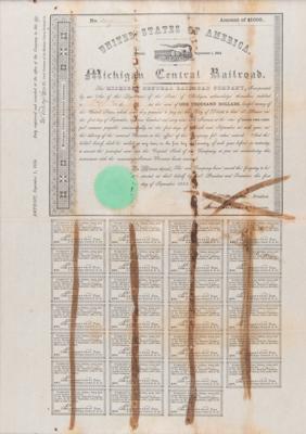 Lot #385 Michigan Central Railroad Bond - Image 2