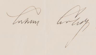 Lot #81 Calvin Coolidge Typed Letter Signed - Image 3