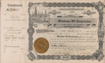 Lot #328 John Paul Getty Document Signed - Image 2