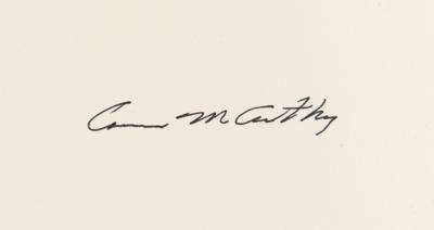 Lot #603 Cormac McCarthy Signed Book - Stella Maris - Image 2