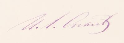 Lot #19 U. S. Grant Document Signed as President, Pardoning Three Robbers - Image 2