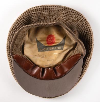 Lot #280 Joseph Bonanno Personally-Owned and -Worn Trench Coat, Flat Cap, and Handkerchief - Image 8