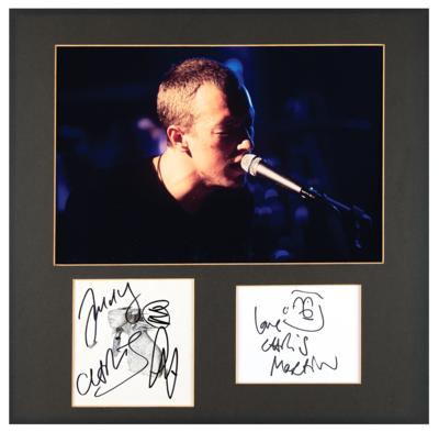 Lot #651 Coldplay Signed CD Booklet - Image 1