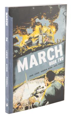 Lot #370 John Lewis Signed Book - March (Vol. 2) - Image 3