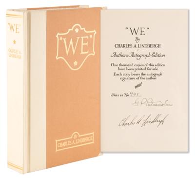 Lot #505 Charles Lindbergh Signed Limited Edition Book - 'WE' - Image 1