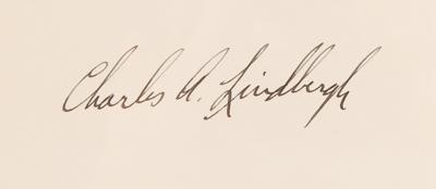 Lot #505 Charles Lindbergh Signed Limited Edition Book - 'WE' - Image 2