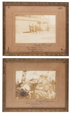 Lot #30 Franklin D. Roosevelt (2) Signed Candid Photographs - Image 1