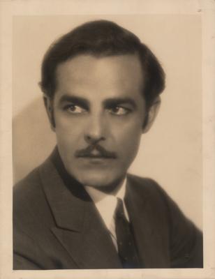 Lot #732 Clara Bow Signed Photograph of Antonio Moreno - Image 1