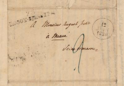 Lot #474 Marquis de Lafayette Autograph Letter Signed on the July Revolution (1830) - Image 3