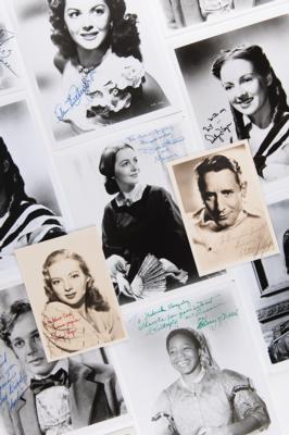 Lot #751 Gone With the Wind (12) Signed Photographs - Image 1