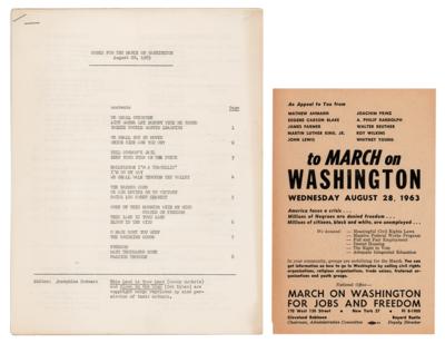 Lot #295 Civil Rights: March on Washington