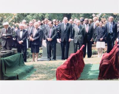 Lot #440 Supreme Court (9) Signed Funeral Programs for Justice Lewis F. Powell Jr. - Image 3