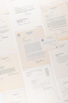 Lot #439 Supreme Court (16) Typed Letters Signed