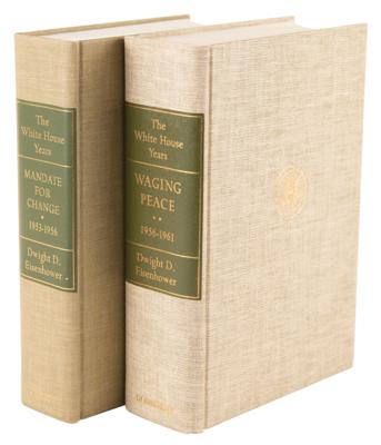 Lot #33 Dwight D. Eisenhower (2) Signed Ltd. Ed. Books - The White House Years - Image 1