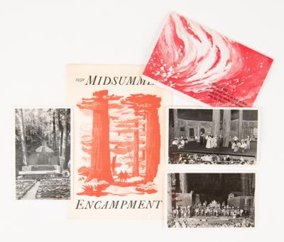 Lot #94 Dwight D. Eisenhower and Herbert Hoover Signed Book - Bohemian Club's Tetecan Play - Image 6