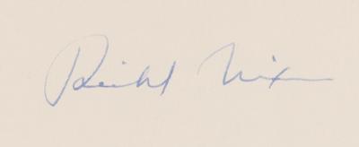 Lot #153 Richard Nixon Signed Book - The Real War - Image 2